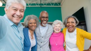 Promoting Healthy Aging group of seniors